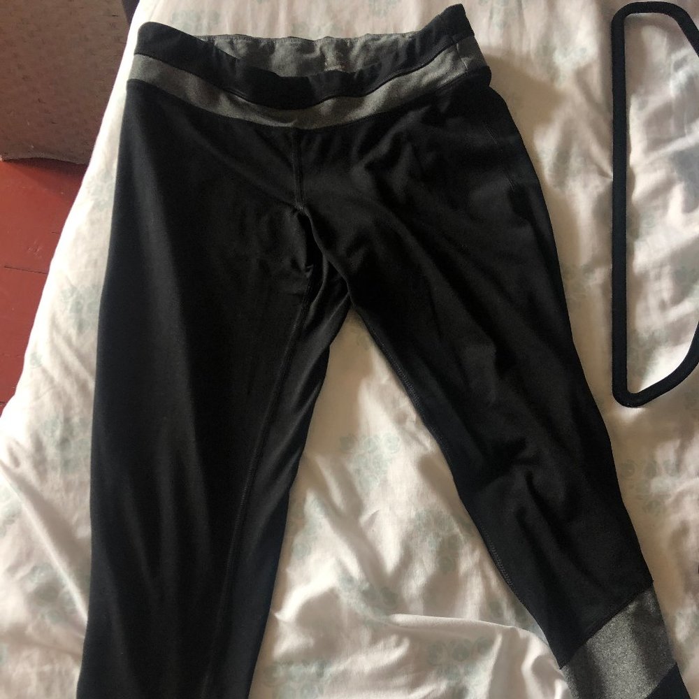 Athletic Pants with gray stripe